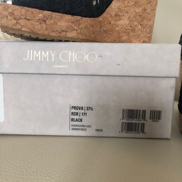 ❌SOLD❌🎉HP🎉NIB Jimmy Choo “Prova” Wedges - Picture 7 of 7